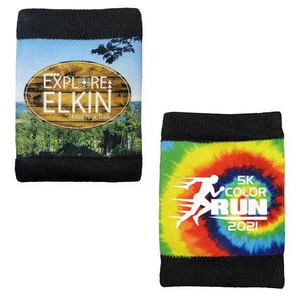 Full Color Dye Sub Wristband/Beverage Wrap