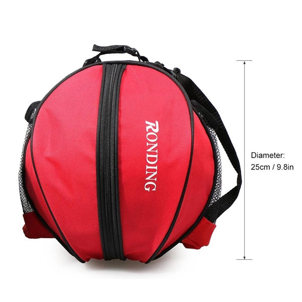 Sling Sports Ball Round Basketball and Baseball Carrying Bag