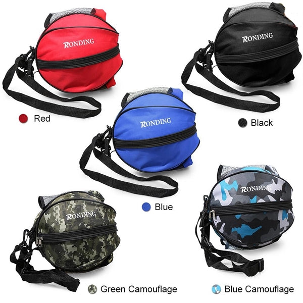 Sling Sports Ball Round Basketball and Baseball Carrying Bag