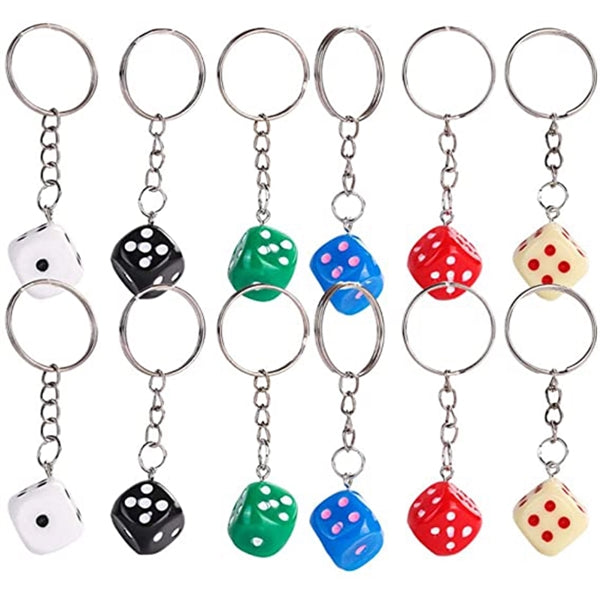 Dice Key Holder for Birthday Gifts