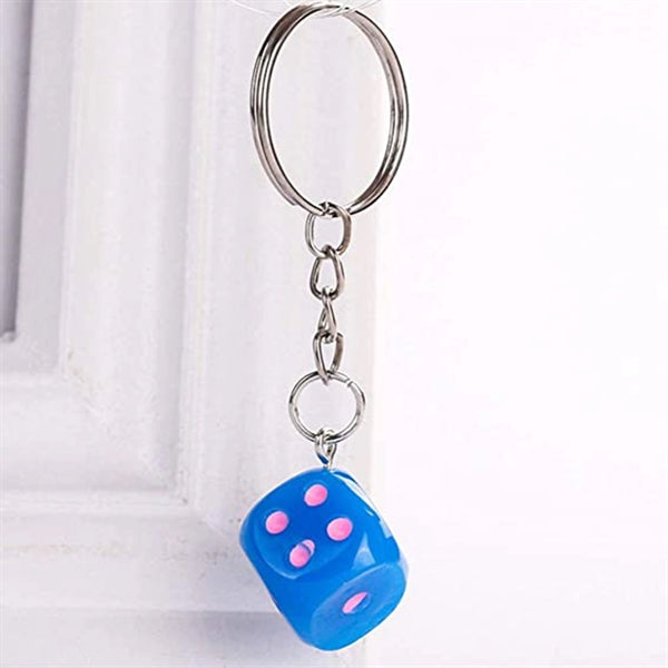 Dice Key Holder for Birthday Gifts