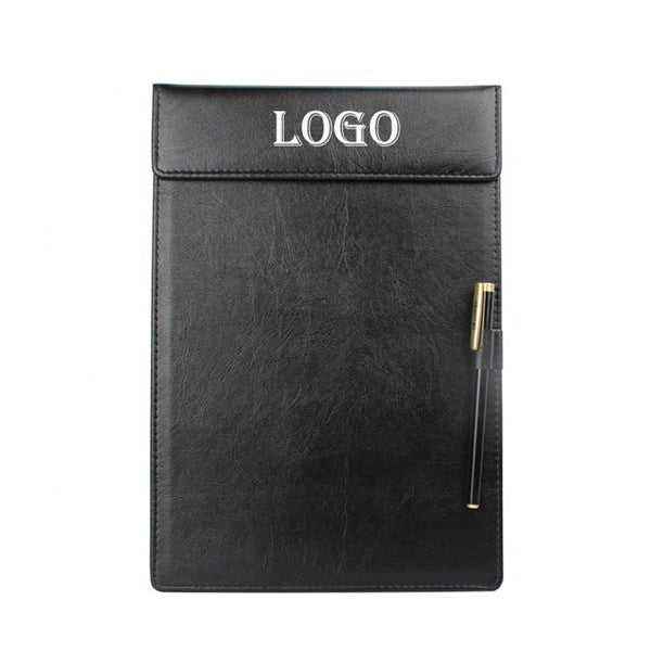 PU Leather Magnetic Writing Board, Clipboard with cover