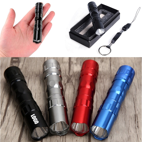 Mini LED Flashlight with Drawstring