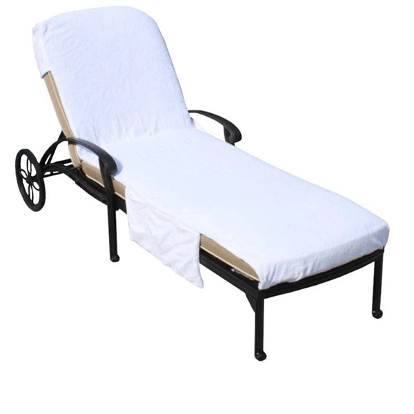 100% cotton Lounge Chair Cover, Hotel and Spa Towel