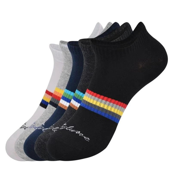 Low cut knit in Socks w/ Jacquard weave, 200 needles