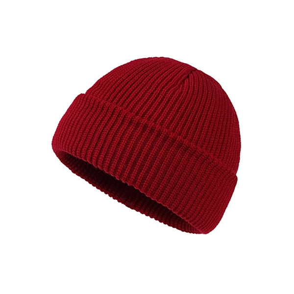 Winter Candy Color Knitted Melon Beanie Cap