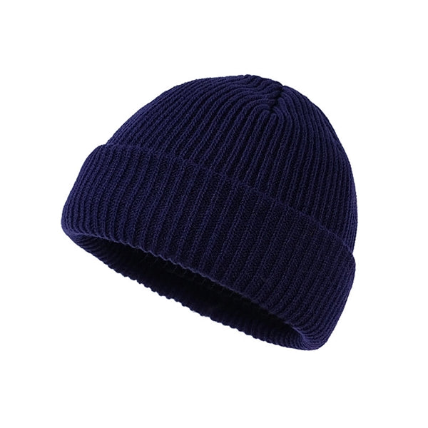 Winter Candy Color Knitted Melon Beanie Cap