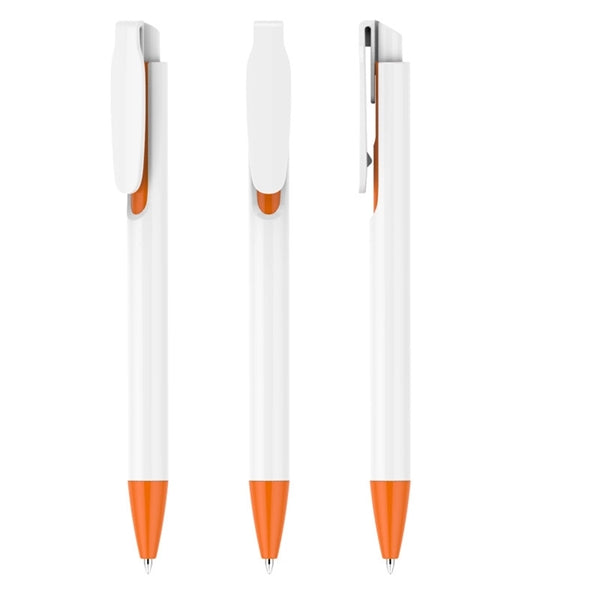 Plastic Push Retractable Ballpoint Pen