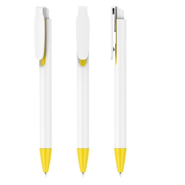 Plastic Push Retractable Ballpoint Pen