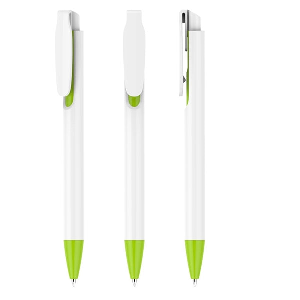Plastic Push Retractable Ballpoint Pen