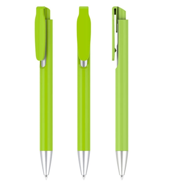Plastic Push Retractable Ballpoint Pen