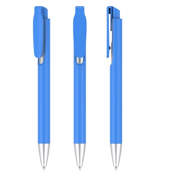 Plastic Push Retractable Ballpoint Pen
