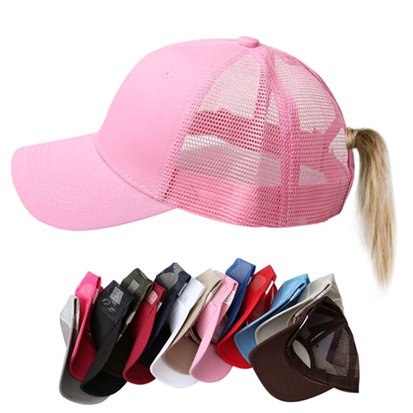 Ponytails cap for women