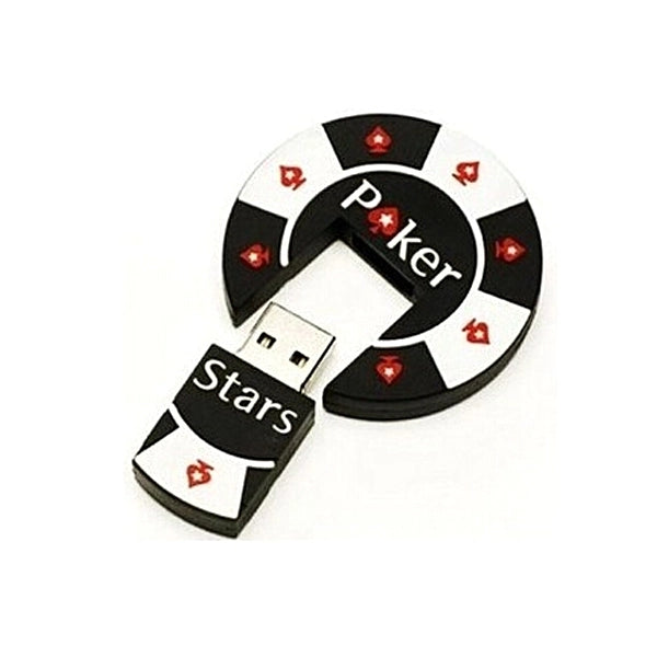 Poker Chip 4GB Flash Drive.
