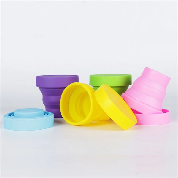 170ml. Portable Collapsible Silicone Water Cup