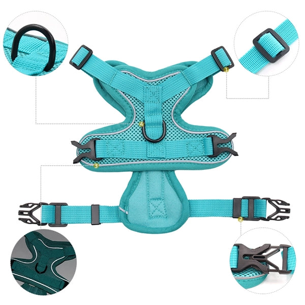 Adjustable Reflective Small Dogs Vest Harness