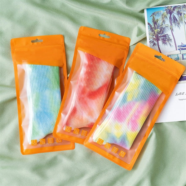 Tie Dye Crew Socks