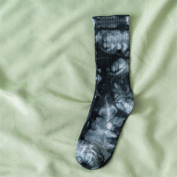Tie Dye Crew Socks