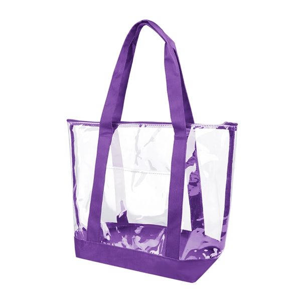 Clear Stadium Tote Bag