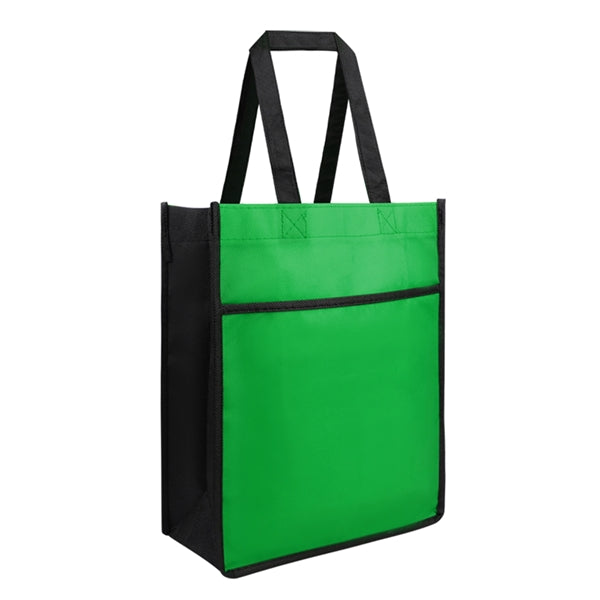 Non-woven Tote Bag w/Front Pocket