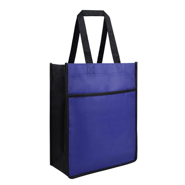 Non-woven Tote Bag w/Front Pocket