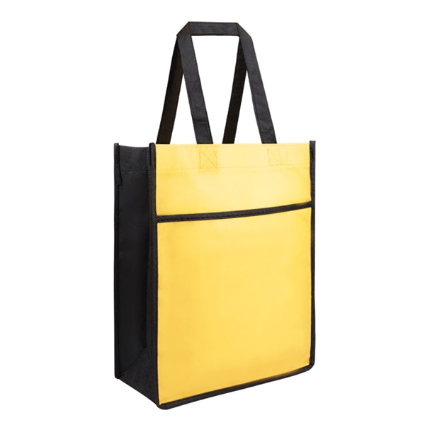 Non-woven Tote Bag w/Front Pocket