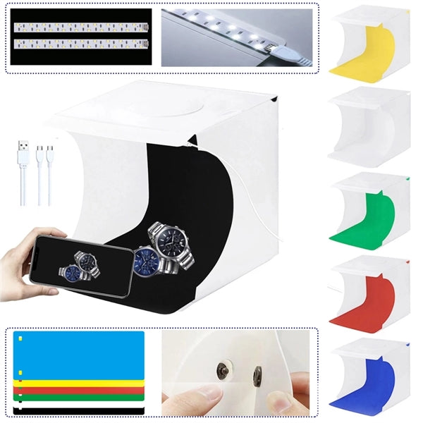 Mini Portable LED Studio Photo Box