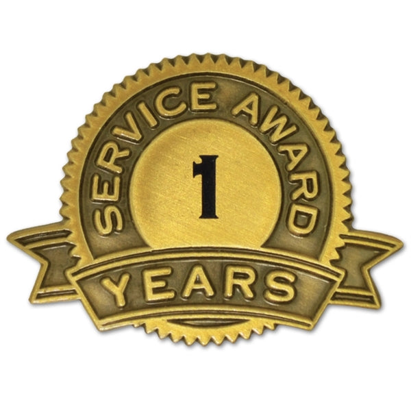 Service Award Pins 1-35 Years