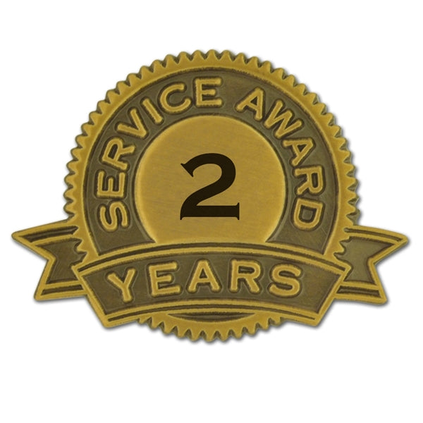 Service Award Pins 1-35 Years