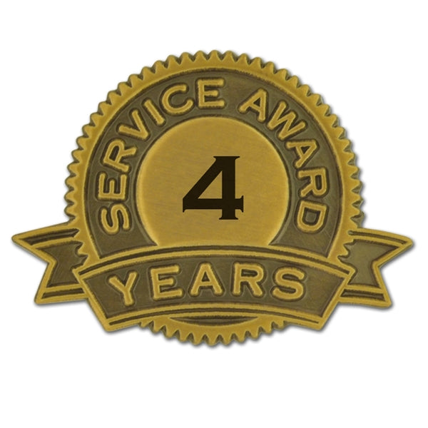 Service Award Pins 1-35 Years