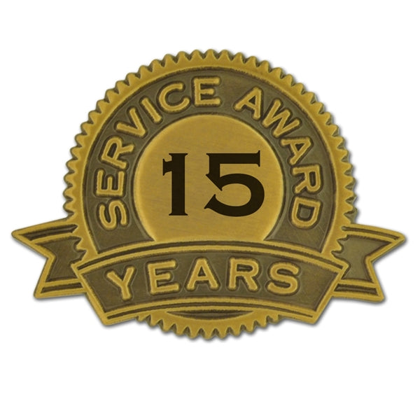 Service Award Pins 1-35 Years
