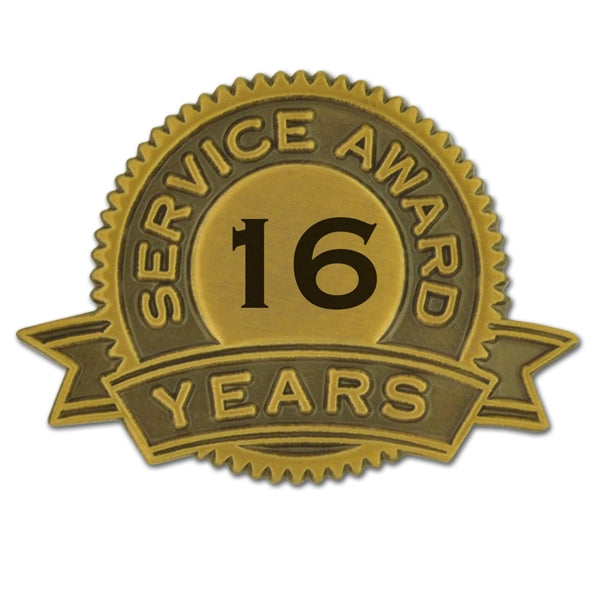Service Award Pins 1-35 Years