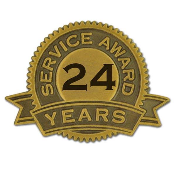 Service Award Pins 1-35 Years