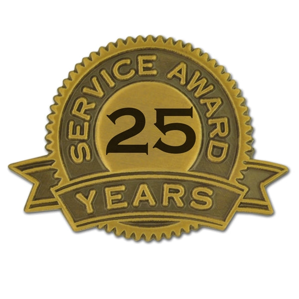 Service Award Pins 1-35 Years