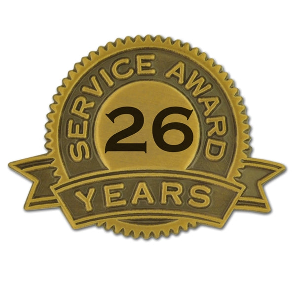 Service Award Pins 1-35 Years