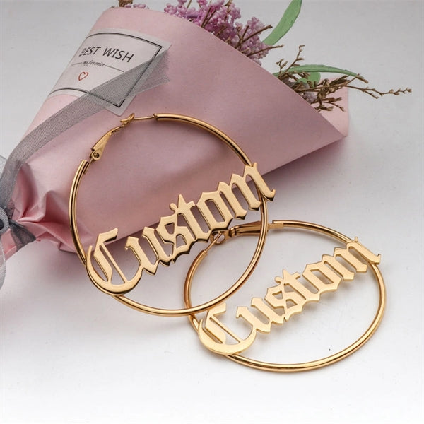 Name Earrings