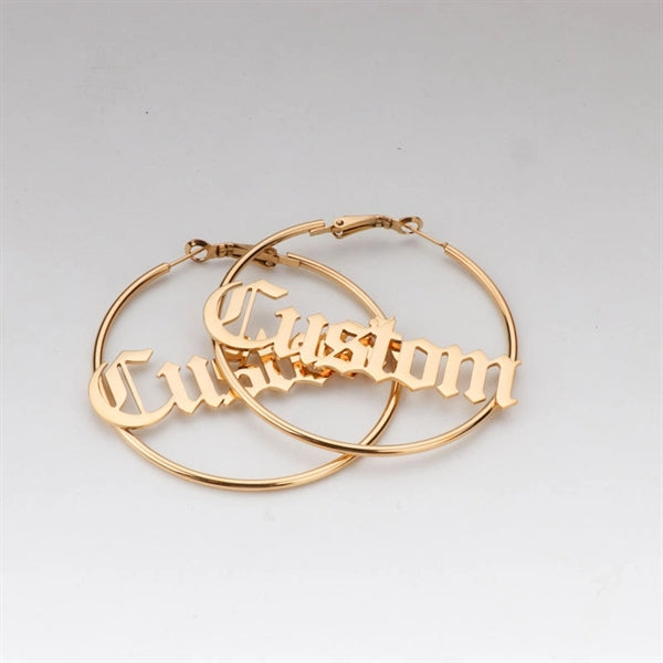 Name Earrings