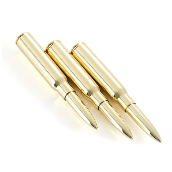 Bullet shape metal ballpoint pen