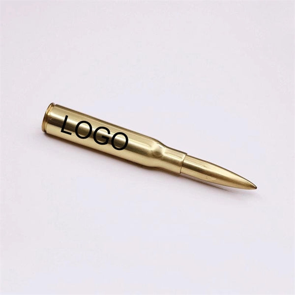 Bullet shape metal ballpoint pen