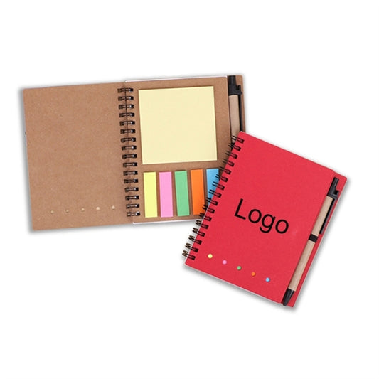 Notebook With Sticky Note