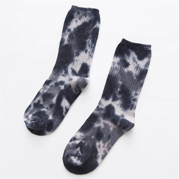 Tie Dye Crew Socks