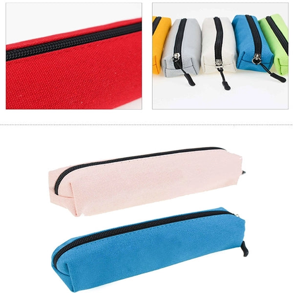 Canvas Stationery Stylish Simple Pencil Bag