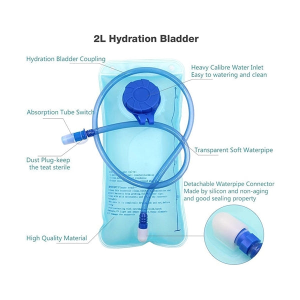 Hydration Backpack With Water Bladder