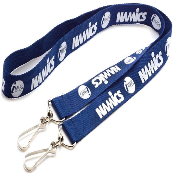 3/4" Adult Size Double Ended Hook Face Mask Lanyard