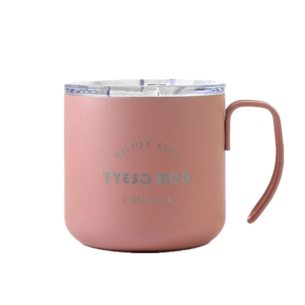 12oz Stainless Steel Insulated Travel Coffee Mug with Handle