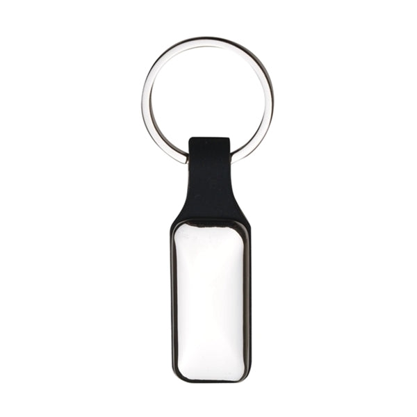 Silicone Strap Metal Keychain