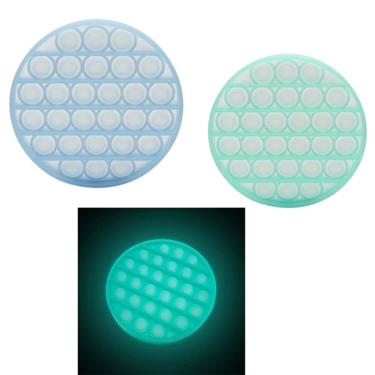 Glow Silicone Push Pop Bubble