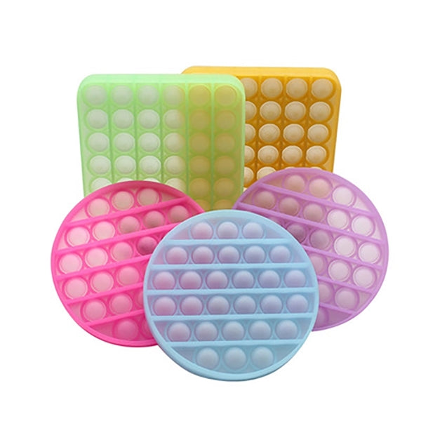 Glow Silicone Push Pop Bubble