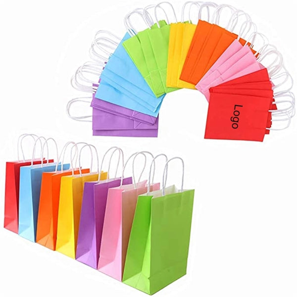 Colorful Kraft Paper Bags