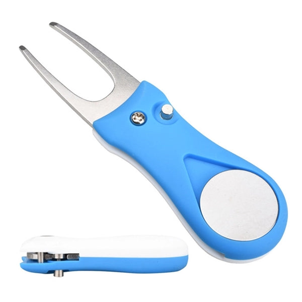 Golf Divot Repair Switchblade Tool